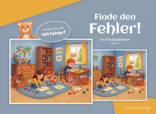 Finde den Fehler! Band 6: Im Kinderzimmer