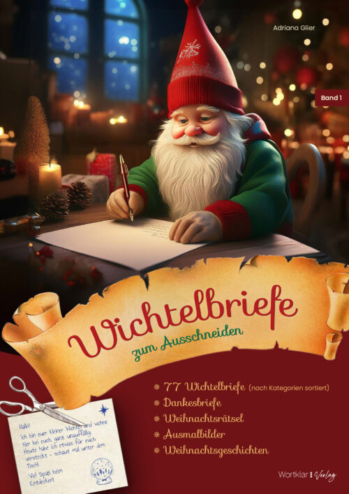 Wichtelbriefe zum Ausschneiden – Band 1